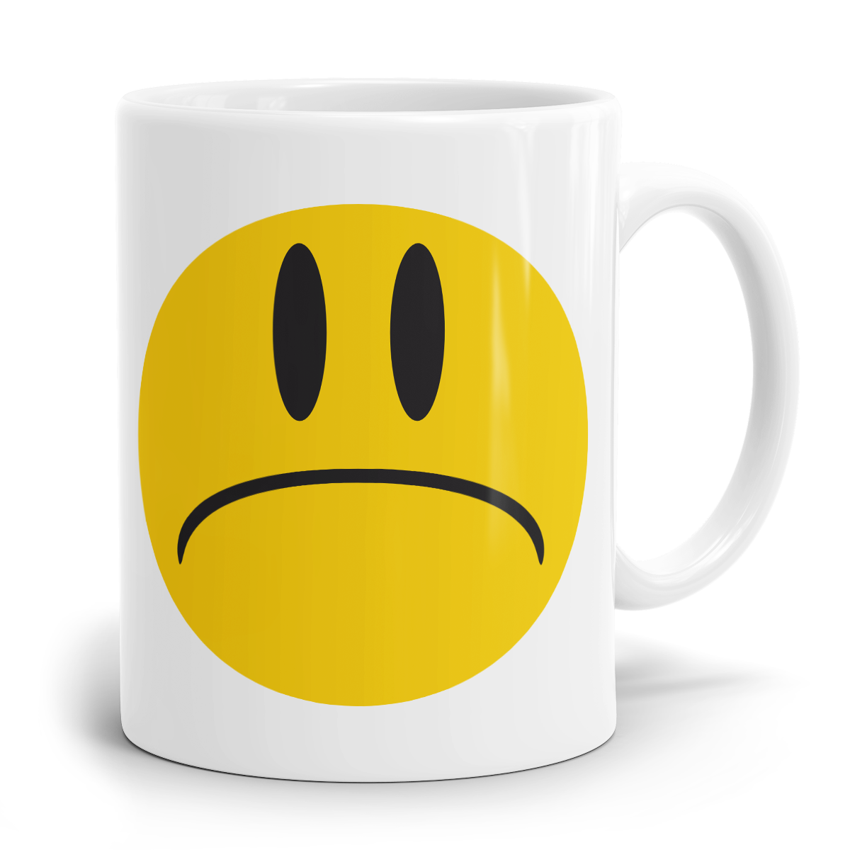 Emoji Emoticons Tasse "Stirnrunzelndes Gesicht"