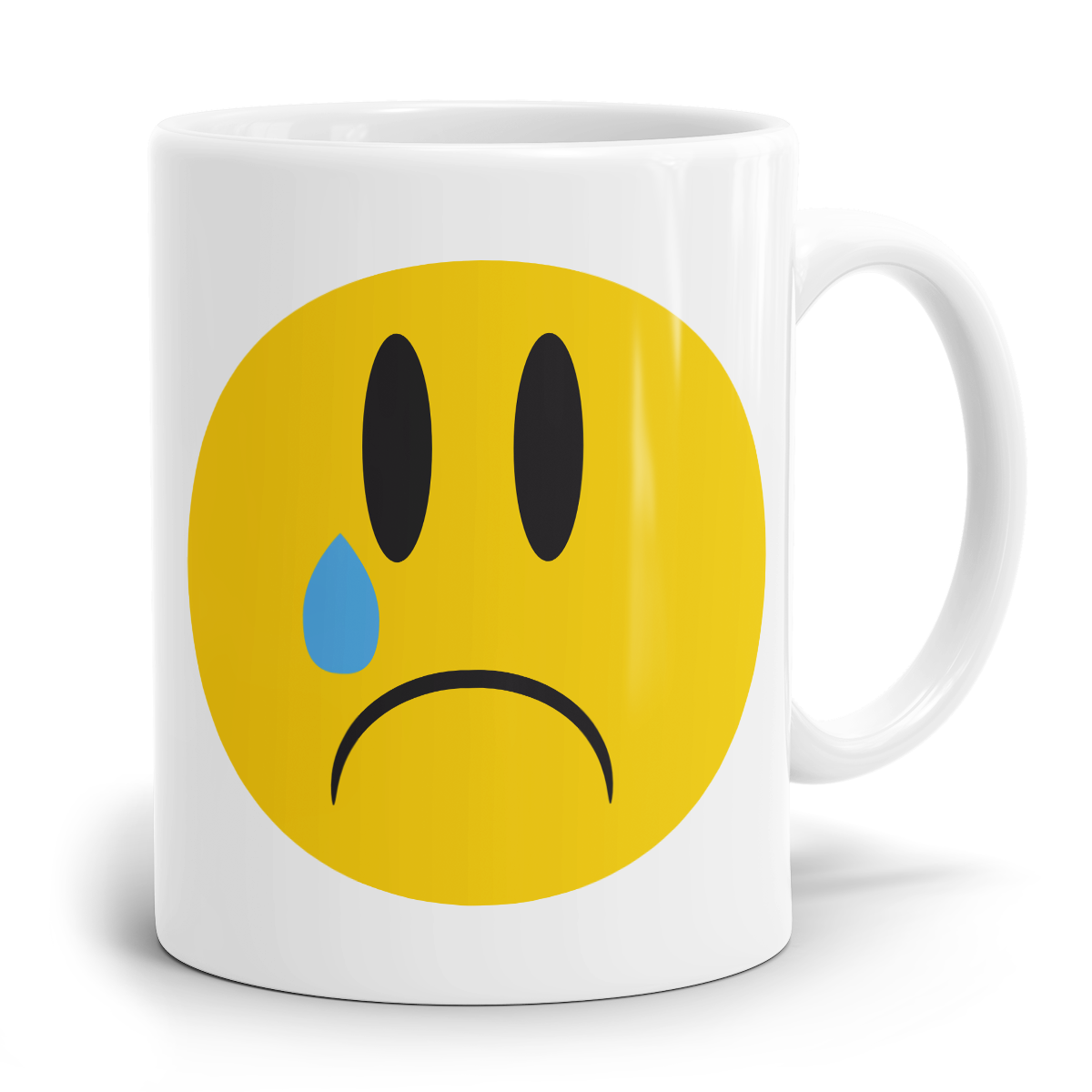 Emoji Emoticons Tasse "Weinendes Gesicht"