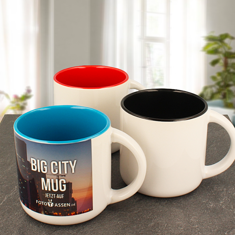Jumbotasse Big City Mug hellblau