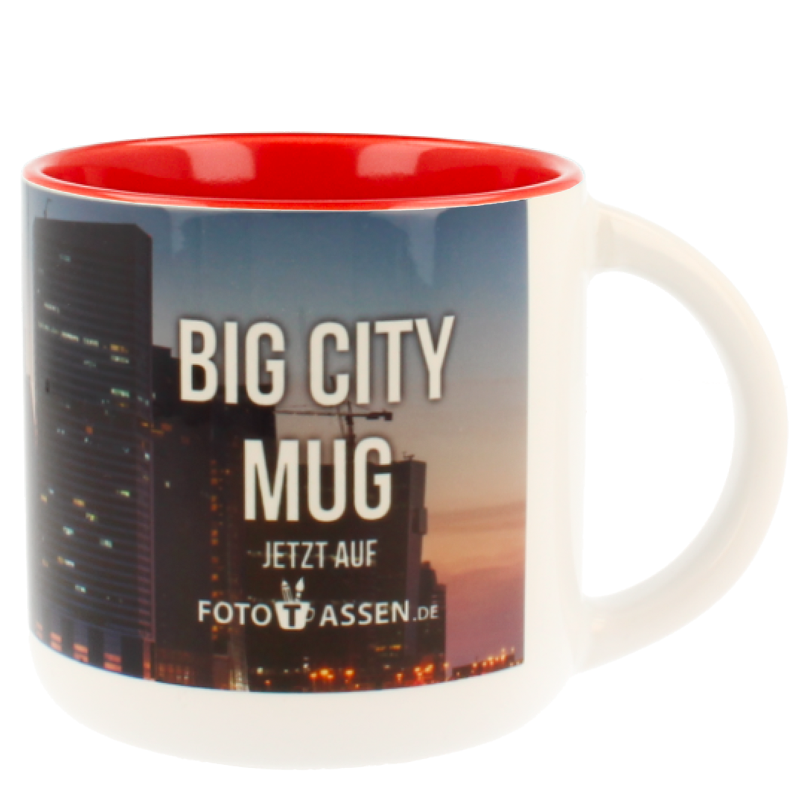Jumbotasse Big City Mug in rot