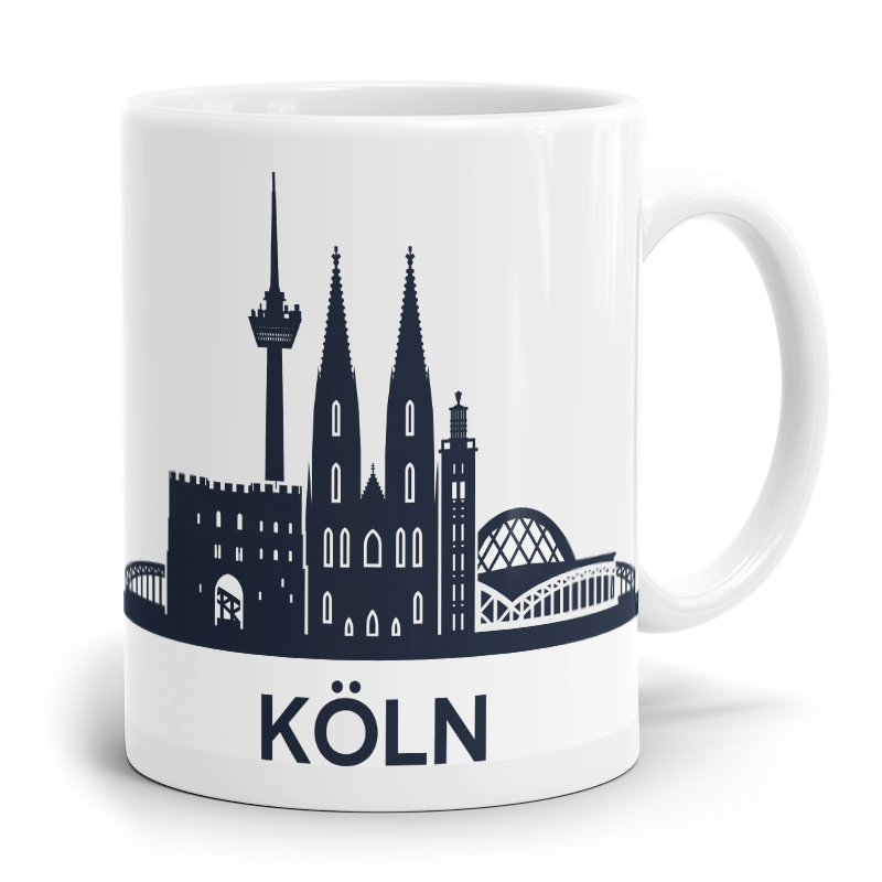 Köln Skyline Fototasse