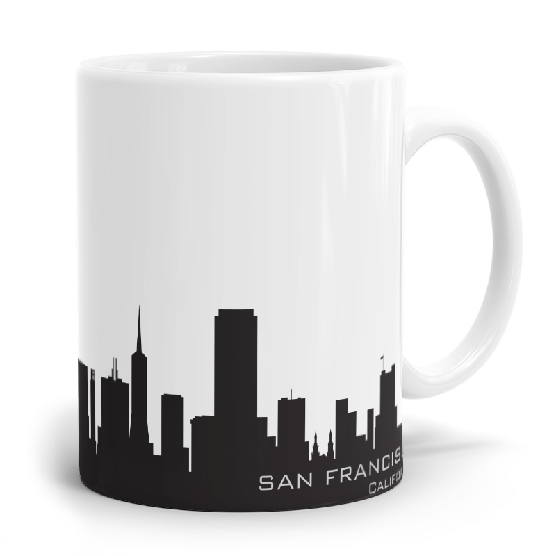 San Francisco Skyline Fototasse 