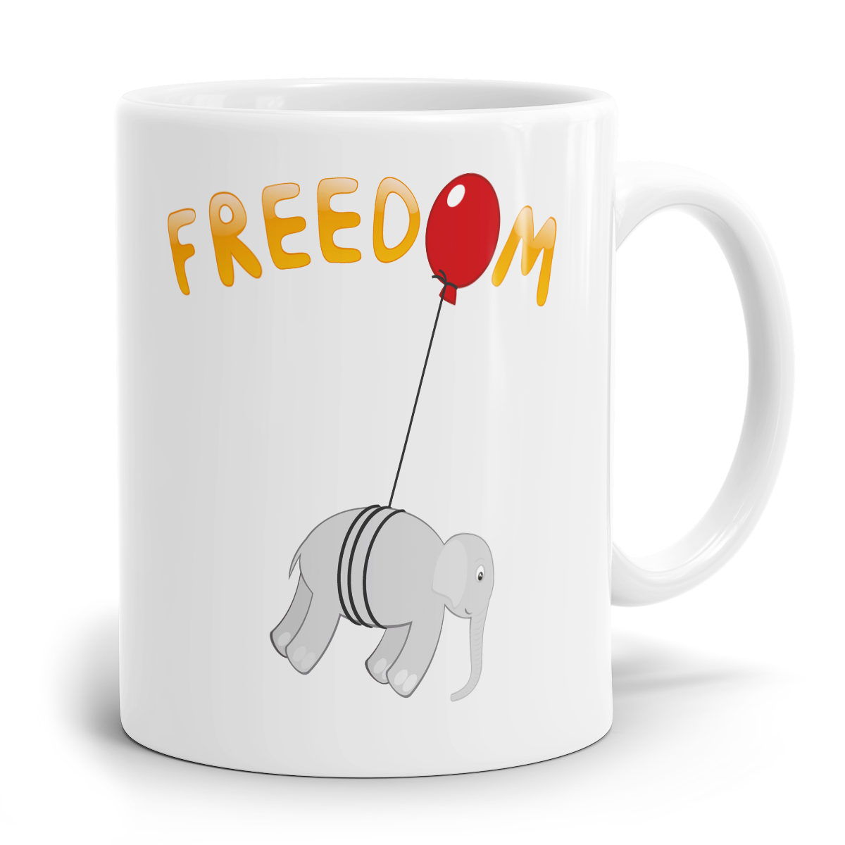 Elefant Tasse - Freedom
