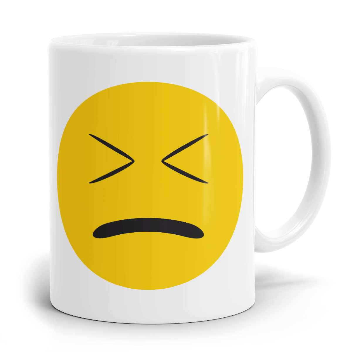 Emoji Emoticons Tasse "Bestürztes Gesicht"